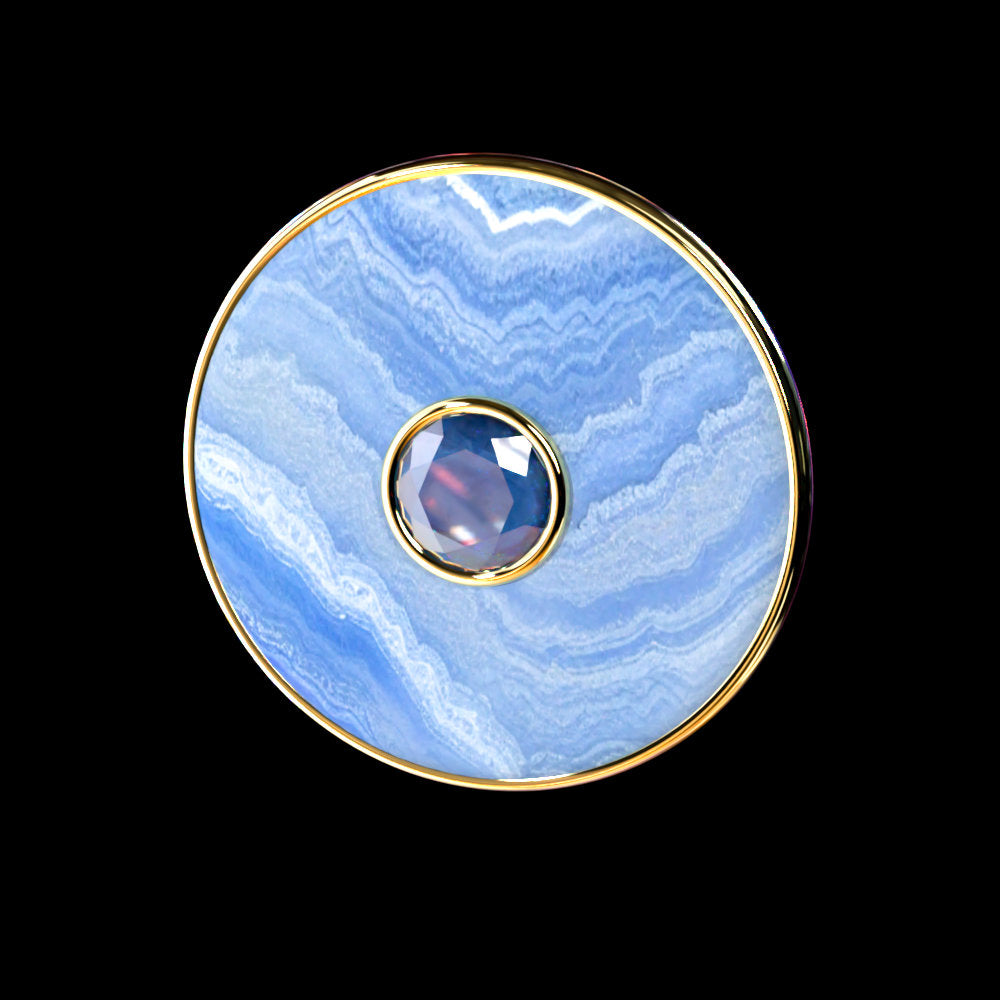 AP Moonlit Tide Stud Earrings for Genesis 8 and 9 Female Characters