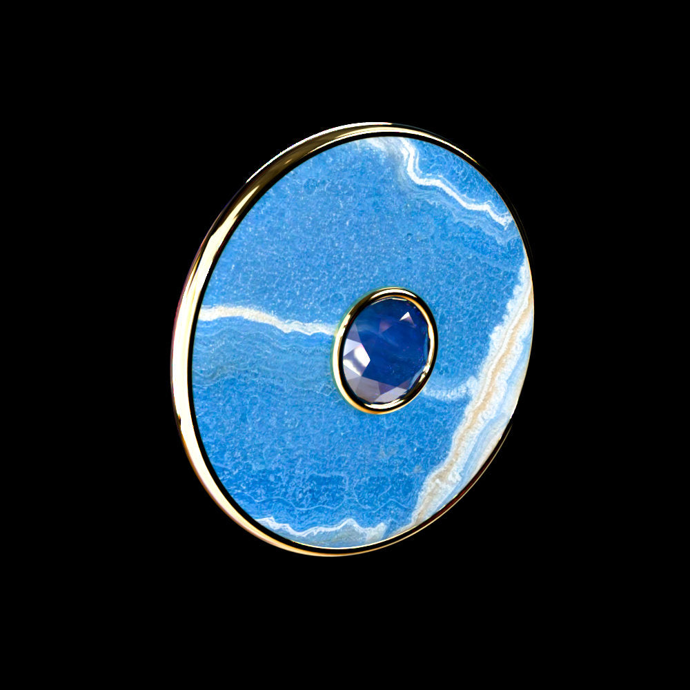 AP Moonlit Tide Stud Earrings for Genesis 8 and 9 Female Characters