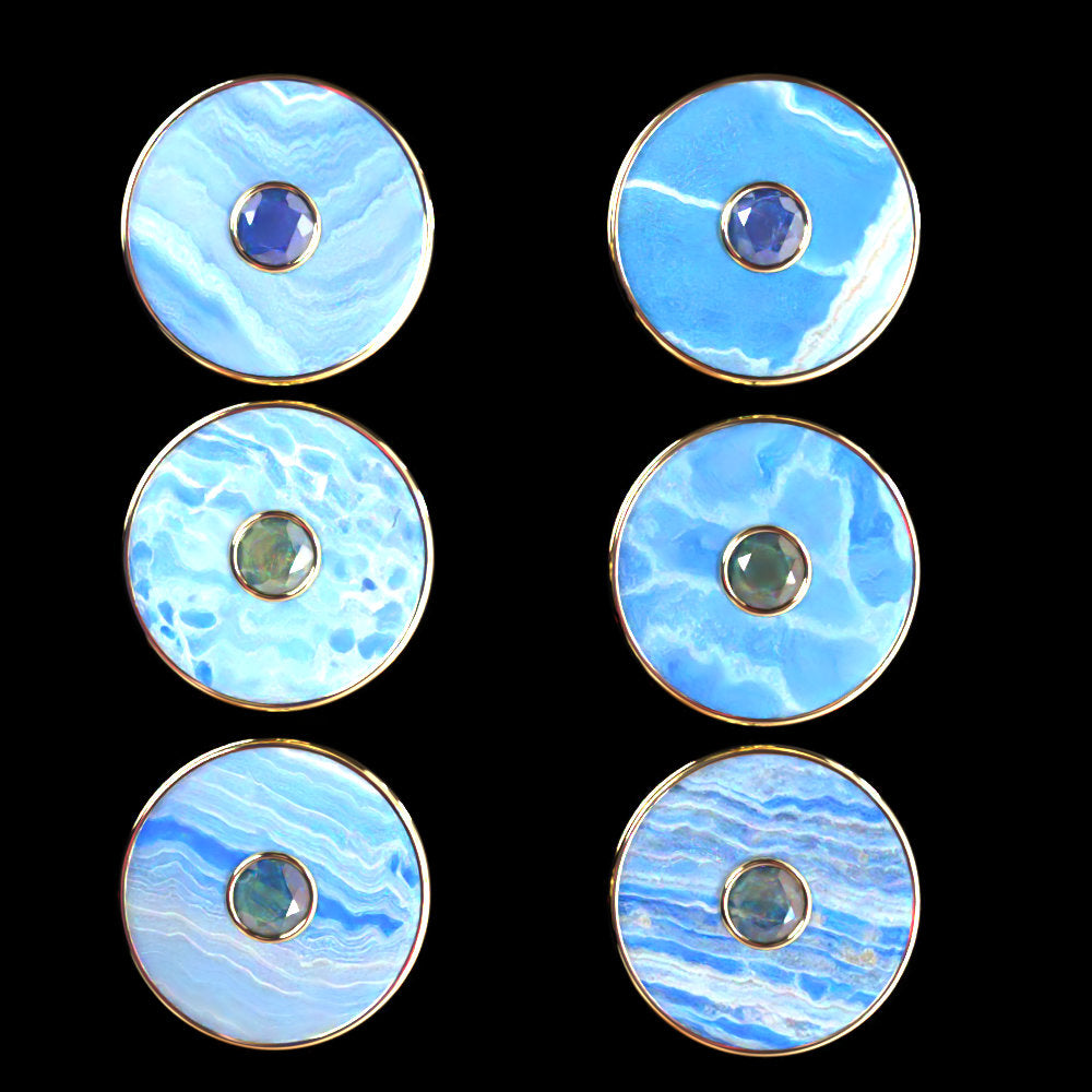 AP Moonlit Tide Stud Earrings for Genesis 8 and 9 Female Characters