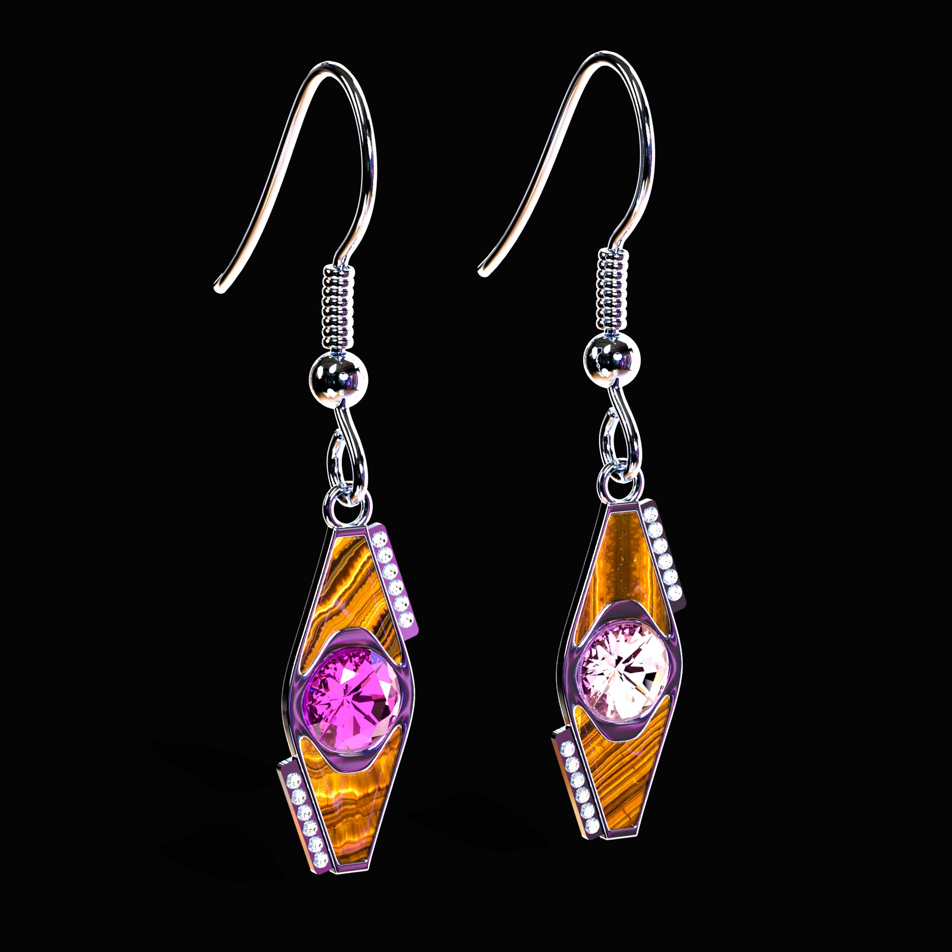 AP Red Sentinel Earrings Set (Free Download)