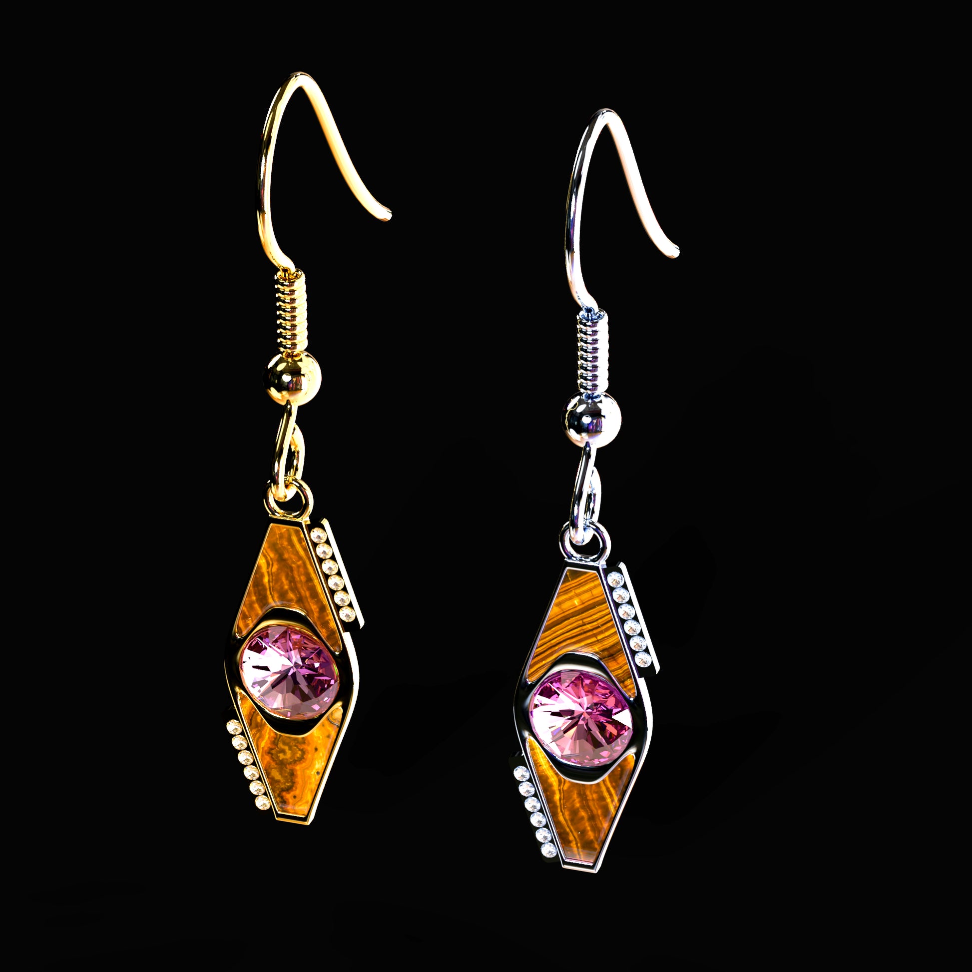 AP Red Sentinel Earrings Set (Free Download)