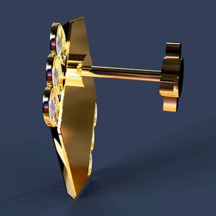 AP Lapis Eclipse Stud Earrings for Genesis 8 and 9 Female Characters