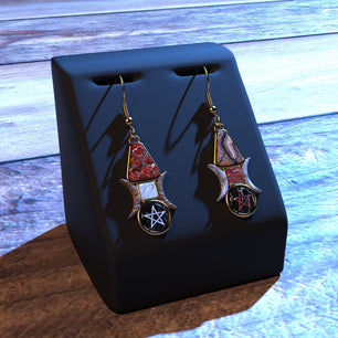AP Blood and Bone Totem Earrings for Genesis 8 and 9 Female Characters
