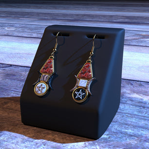 AP Blood and Bone Totem Earrings for Genesis 8 and 9 Female Characters